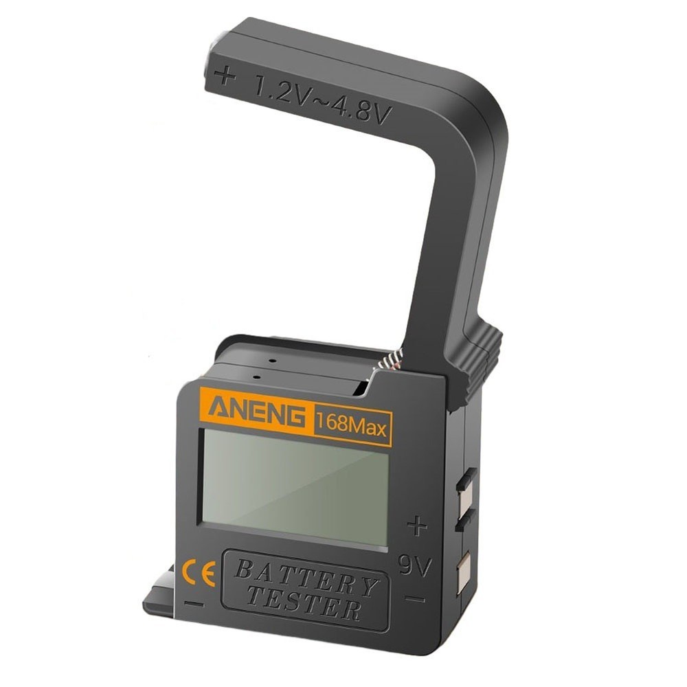 Convenient and Reliable Battery Testing 168MAX Portable Battery Tester