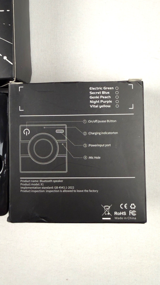 MINI BLUETOOTH SPEAKER