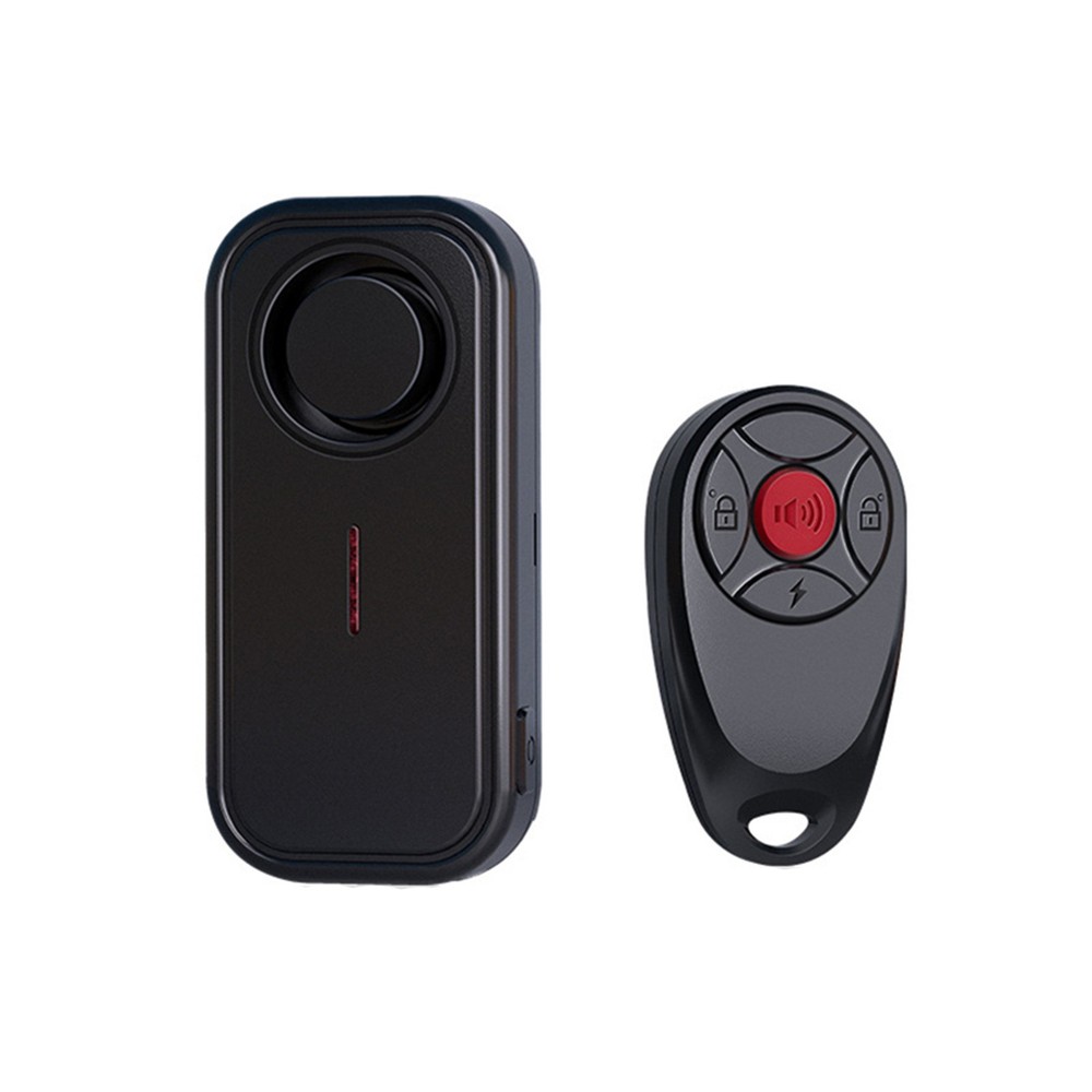 113dB Loud Security Alarm with Vibration Sensor and Wireless Remote for Bicycle