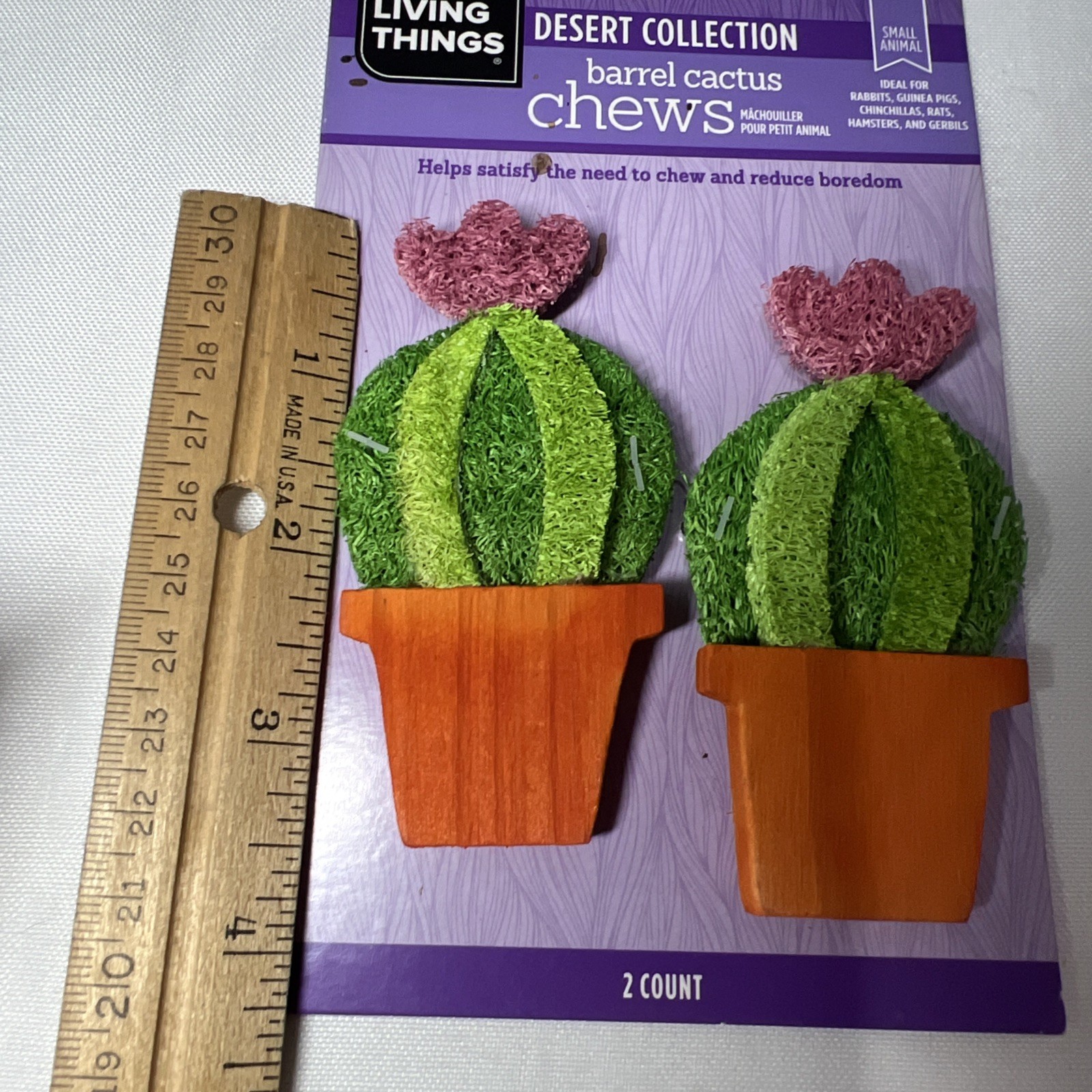 New 12 Pack Hamster Chew Toys Gerbil Rat Guinea Pig Chinchilla Chew Toys Accesso