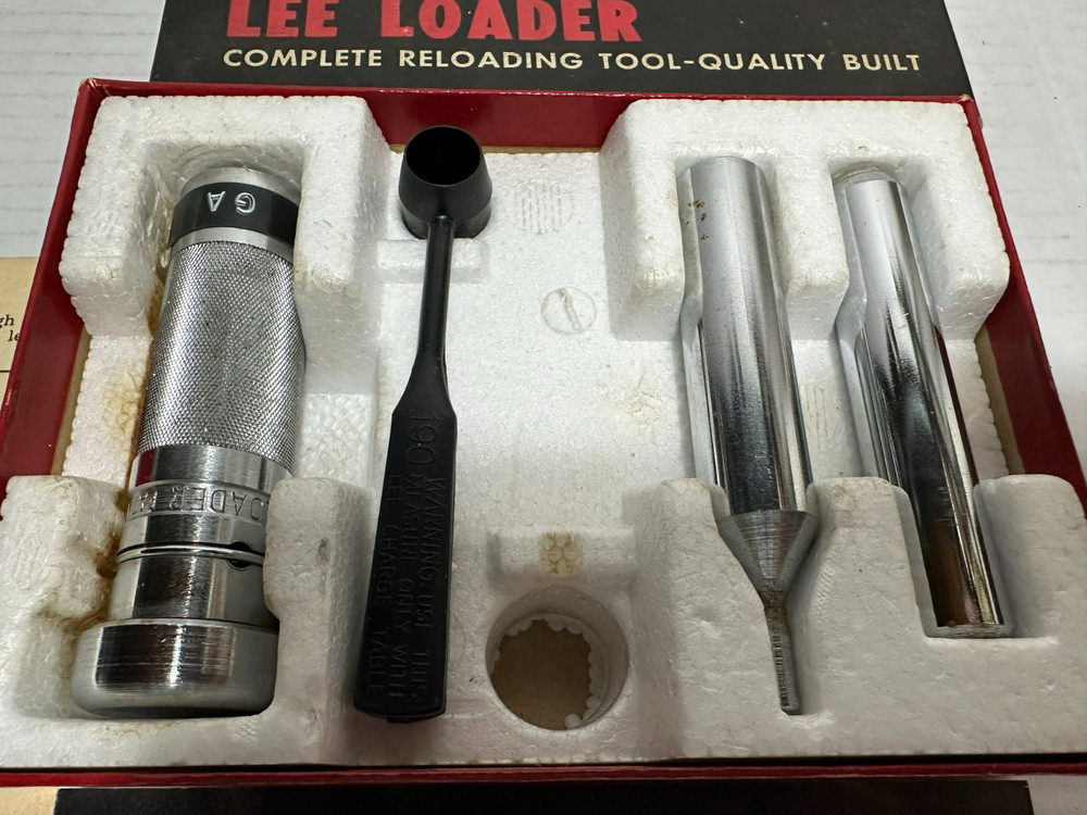 Lee Loader Complete Reloading Tool-Quality Built for Shotgun Shells 12 Gauge