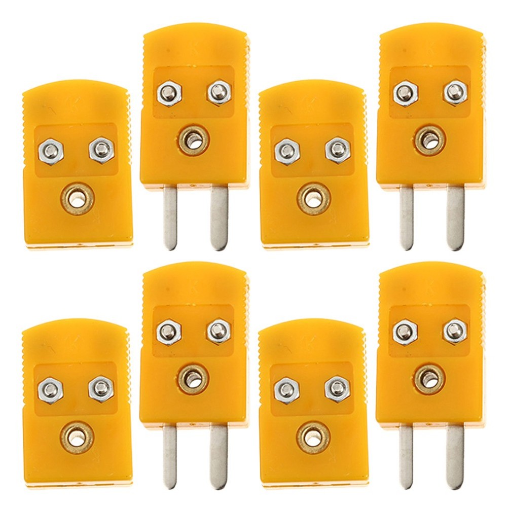 2 Pairs K Type Mini-connector Thermocouple Replacement Connectors Electrical