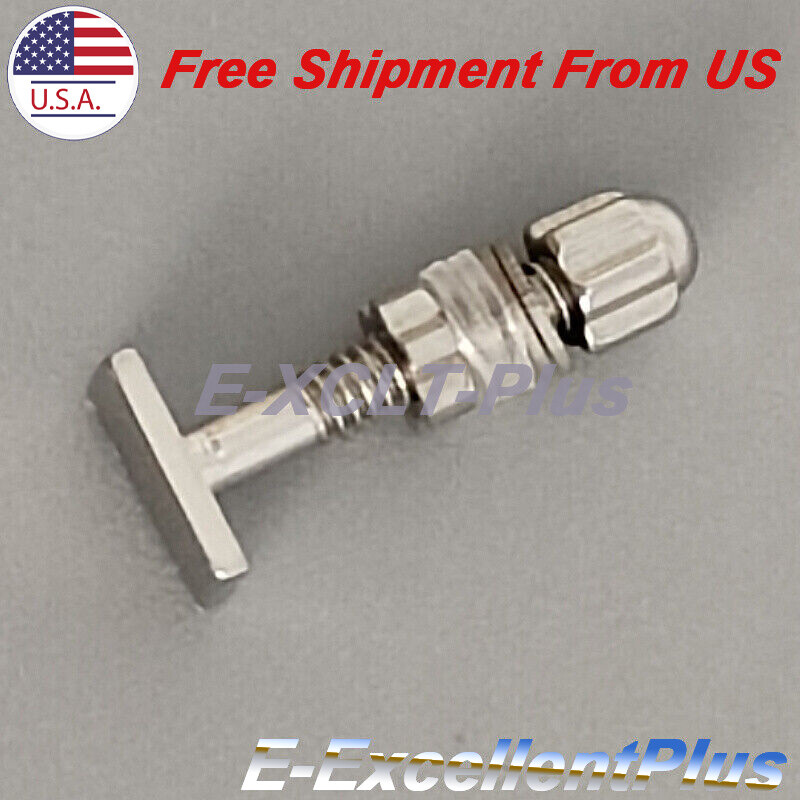 2PCS Rectangle Screw&Bolt Set Replacement For C ar tier Eyeglasses Frame Silver