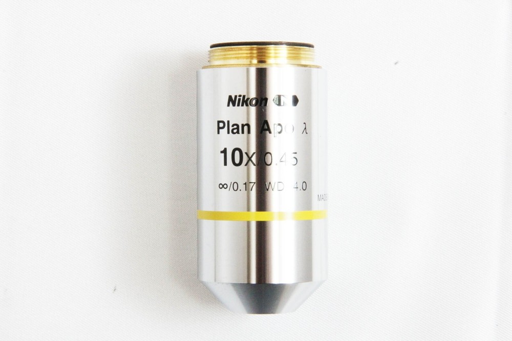 Nikon CFI Plan Apo Lambda 10x / 0.45 DIC N1 ∞/0.17 WD 4 Microscope Objective