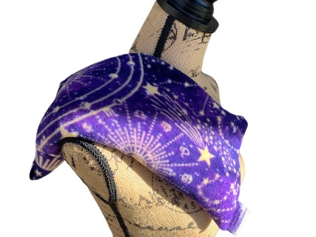 Herbal Pack, Hot Cold Pack, Heat Wrap,Flax Seed, Aromatherapy Pack, Celestial
