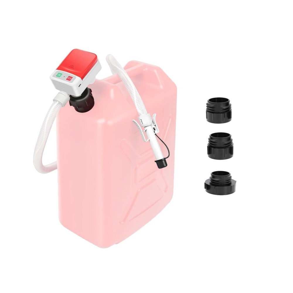 Automatic Fuel Transfer Pump Gas Pump With Flow Control & Stop Powerful 2.9 GPM