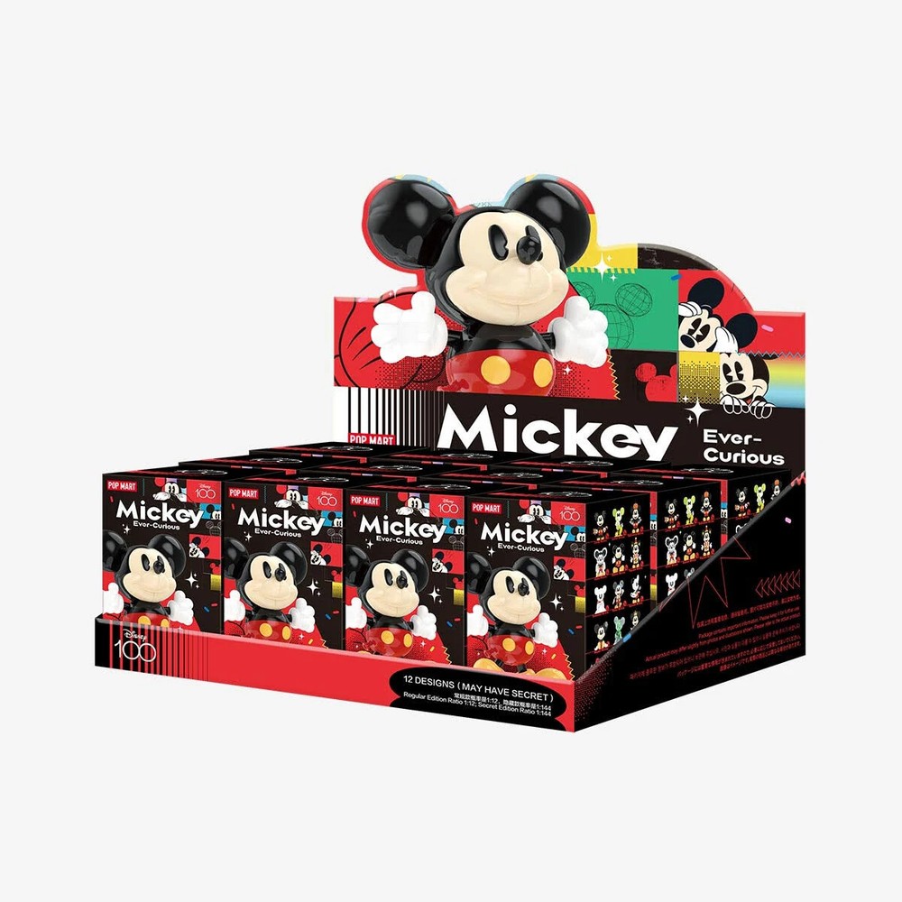 POP MART x Disney 100th Anniversary Mickey Ever-Curious Series Figures Toy