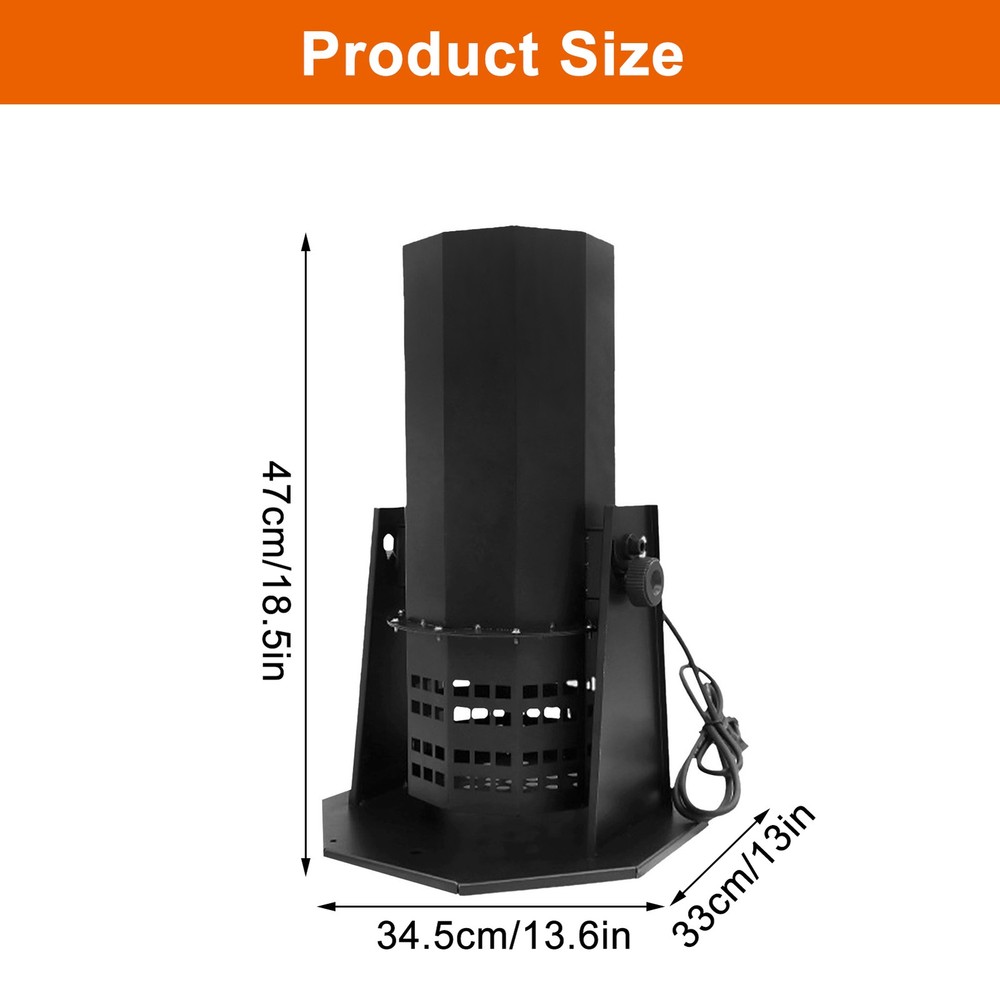 Confetti Machine, Professional Electric Confetti Launcher, DMX/Remote Control