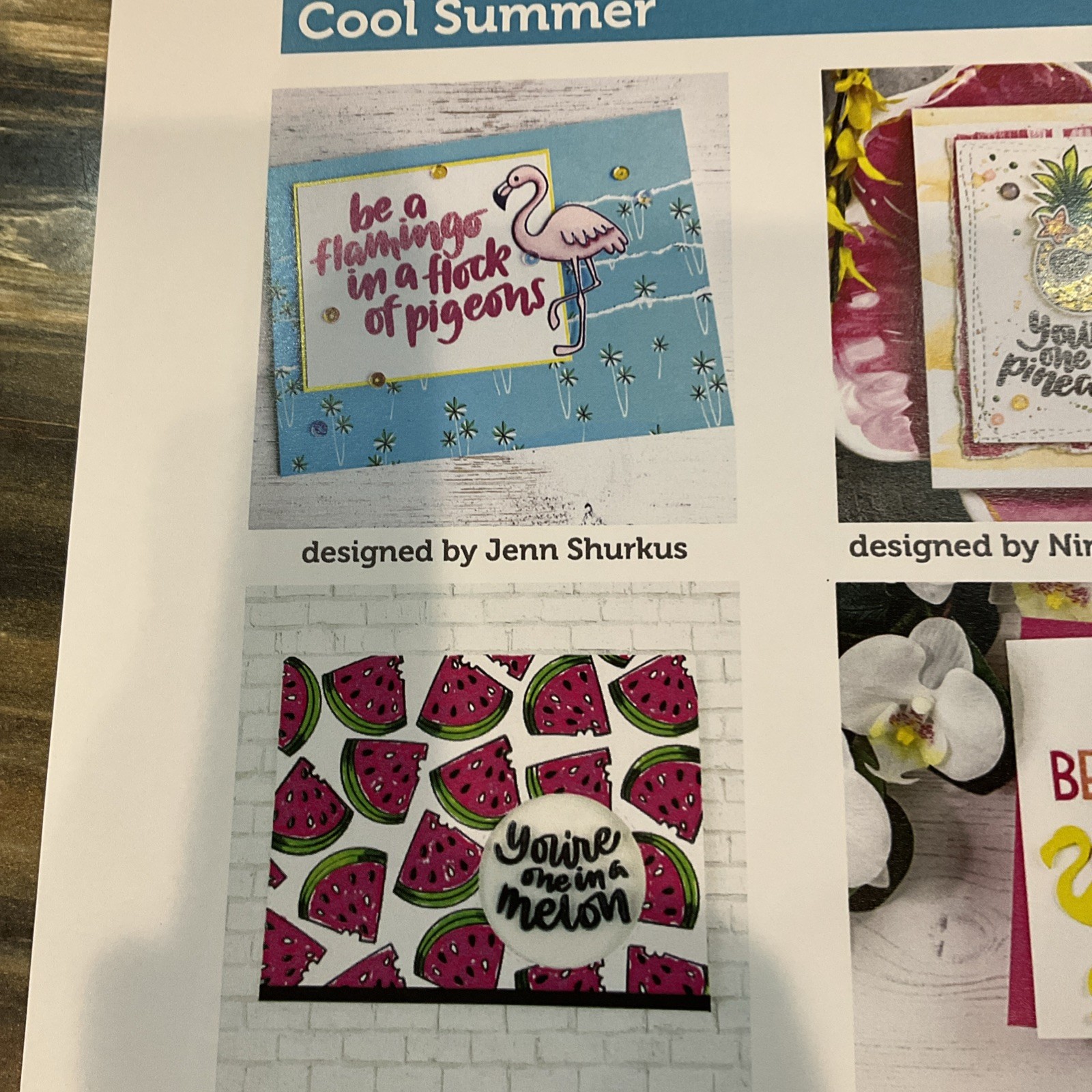 Simon Says Stamps Cool Summer Stamp And Craft Kit NIP