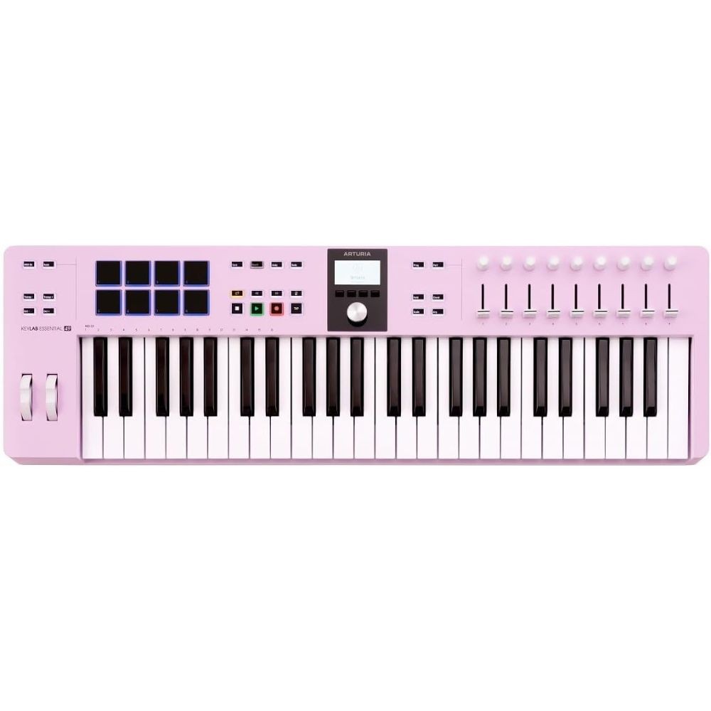 Arturia KeyLab Essential mk3 49-Key Universal MIDI Controller(Rose Quartz)