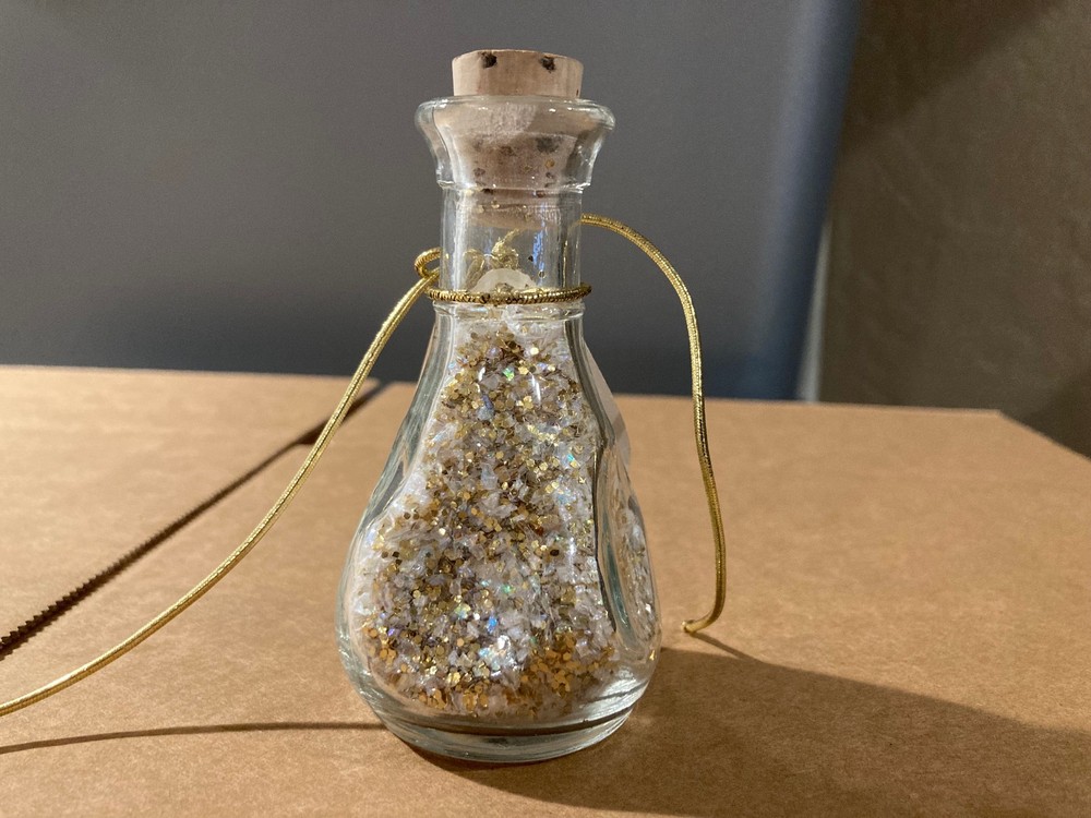 Vintage Tinkerbell Pixie Dust Bottle Souvenier From Disneyland