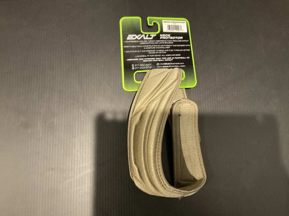 NEW!! Exalt Neck Protector Paintball - Tan