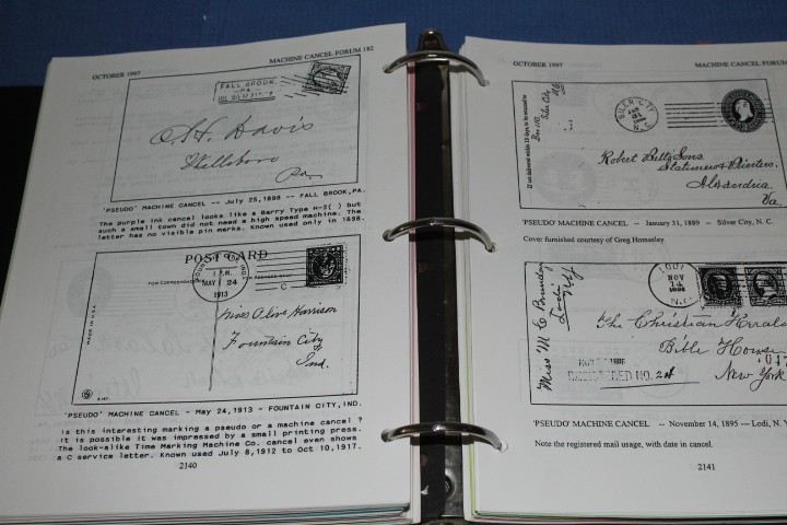 Machine Cancel Society Forum Journal HUGE offer various BlueLakeStamps Useful!