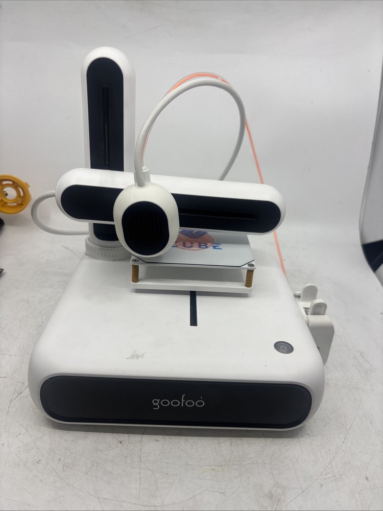 GooFoo Cube 3D Printer Compact 3D Printer As Is Untested No Power Cord Parts