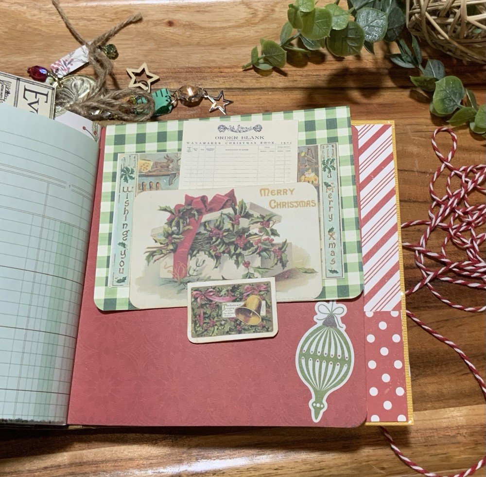 Christmas Handmade Junk Journal