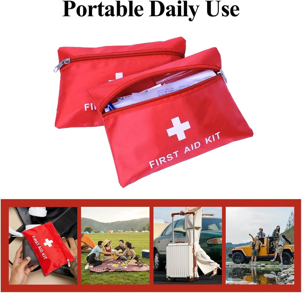 First Aid Bag Empty,Mini First Aid Pouch Empty,Mini First Aid Kit Bulk,Zipper Po