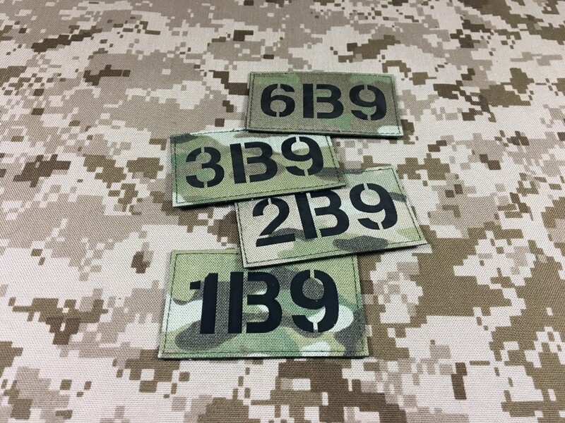 Warrior Dummy IR Tactical 3B9 Patch (Multicam) WR-PT3B9-MC