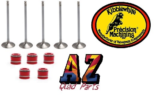 Yamaha YFZ450 YFZ 450 Stock Replacement Kibblewhite Intake Exhaust Valves Seals