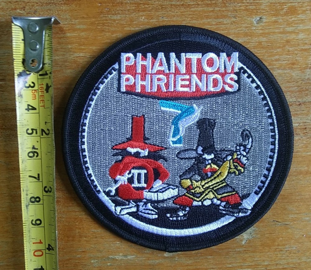 Phantom II USAF Patch PHANTOM PHRIENDS Air Force Collectors Patch