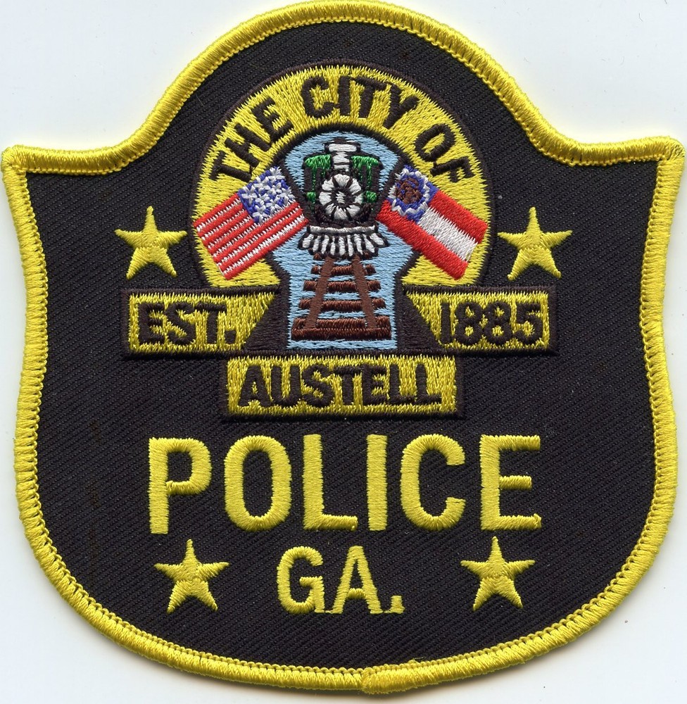 AUSTELL GEORGIA GA train POLICE PATCH