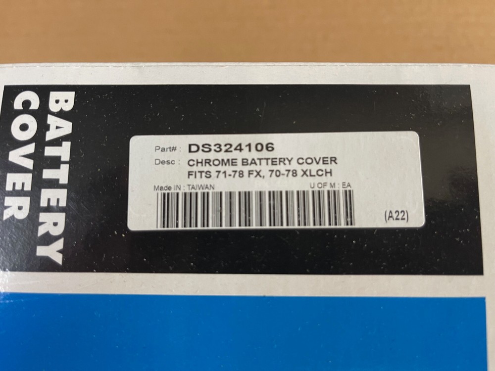 harley davidson battery cover DS324106