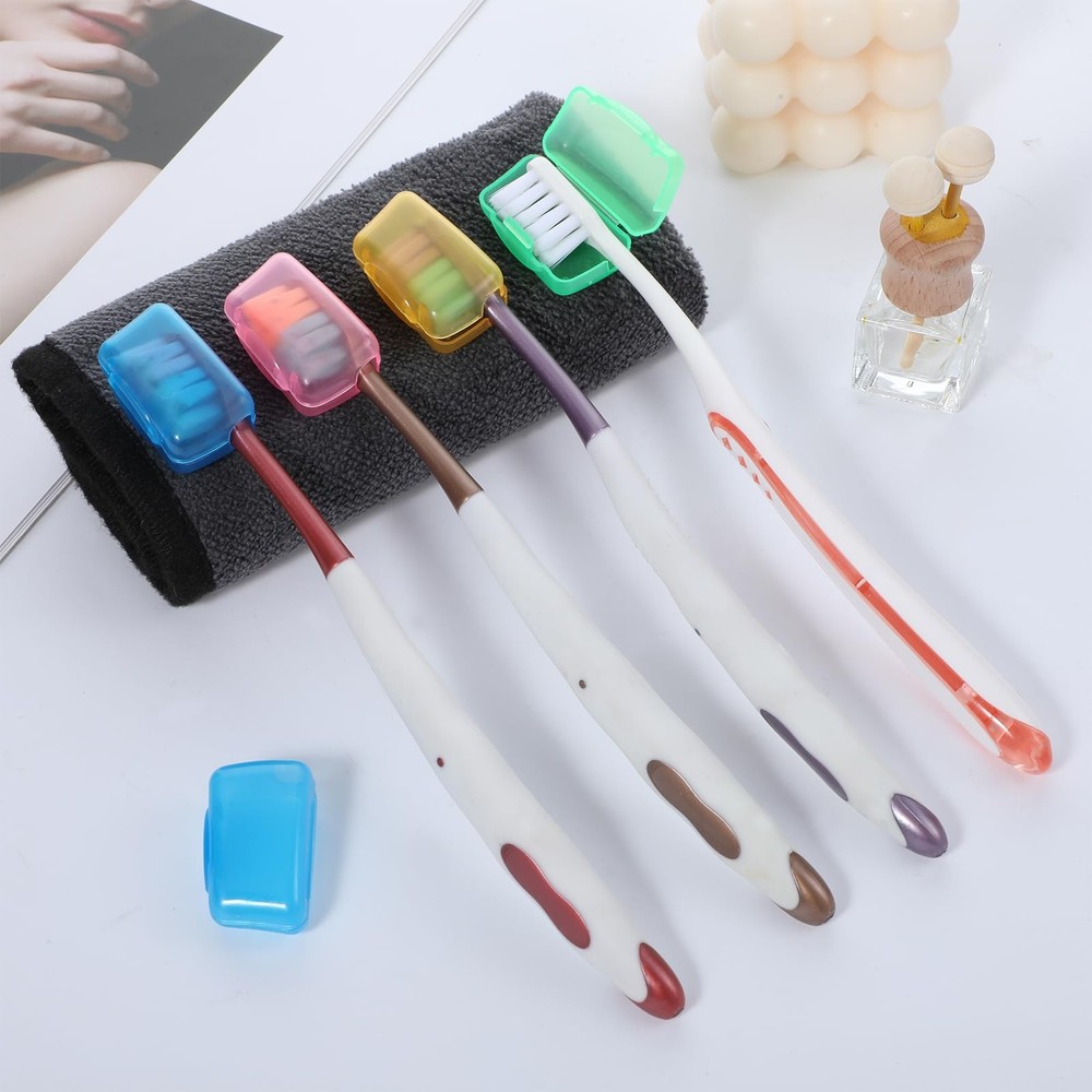 Travel Toothbrush Head Covers, Portable Toothbrush Containers Protector