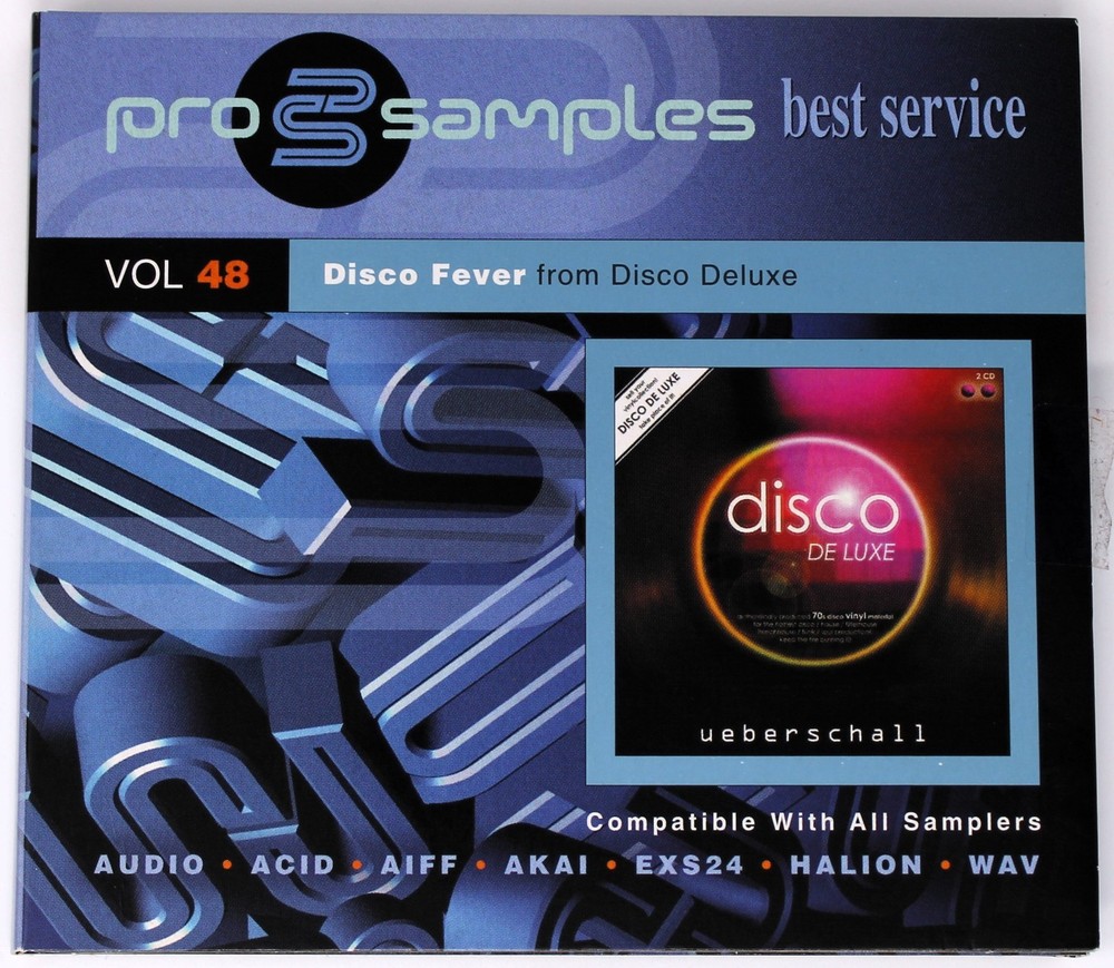 Best Service Pro Samples 48 Disco Fever Sample Library/Sound Library/Sampling CD