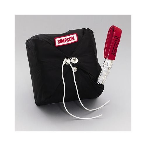 Simpson Racing 42020R Drag Chute 10 ft. Red Each