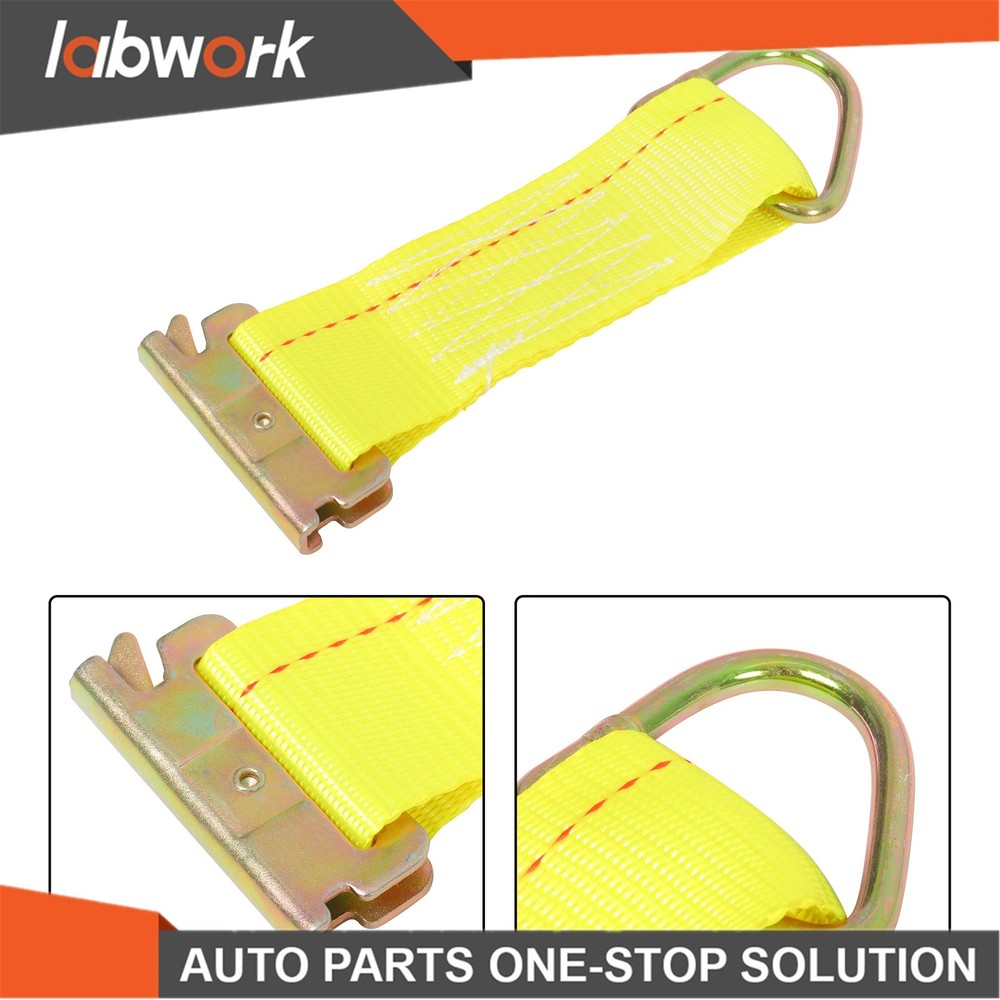Labwork 30 Pack 8' E Track Tie Down Rail Kit 6x 8' E Track 8x D-Ring 8x O-Ring