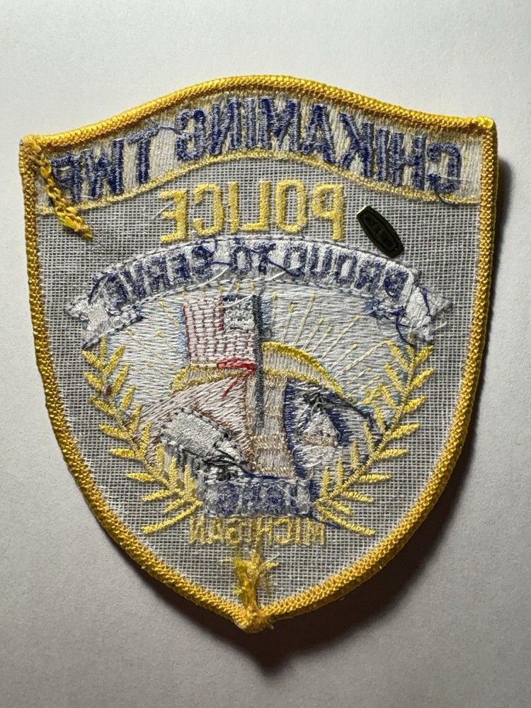Chikaming Township Michigan Police Patch