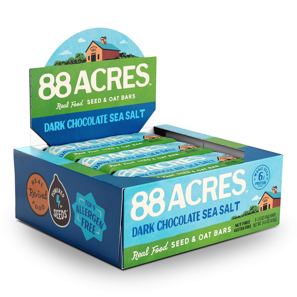 Chocolate Sea Salt Seed Bar 9 Count, 1.6 OZ