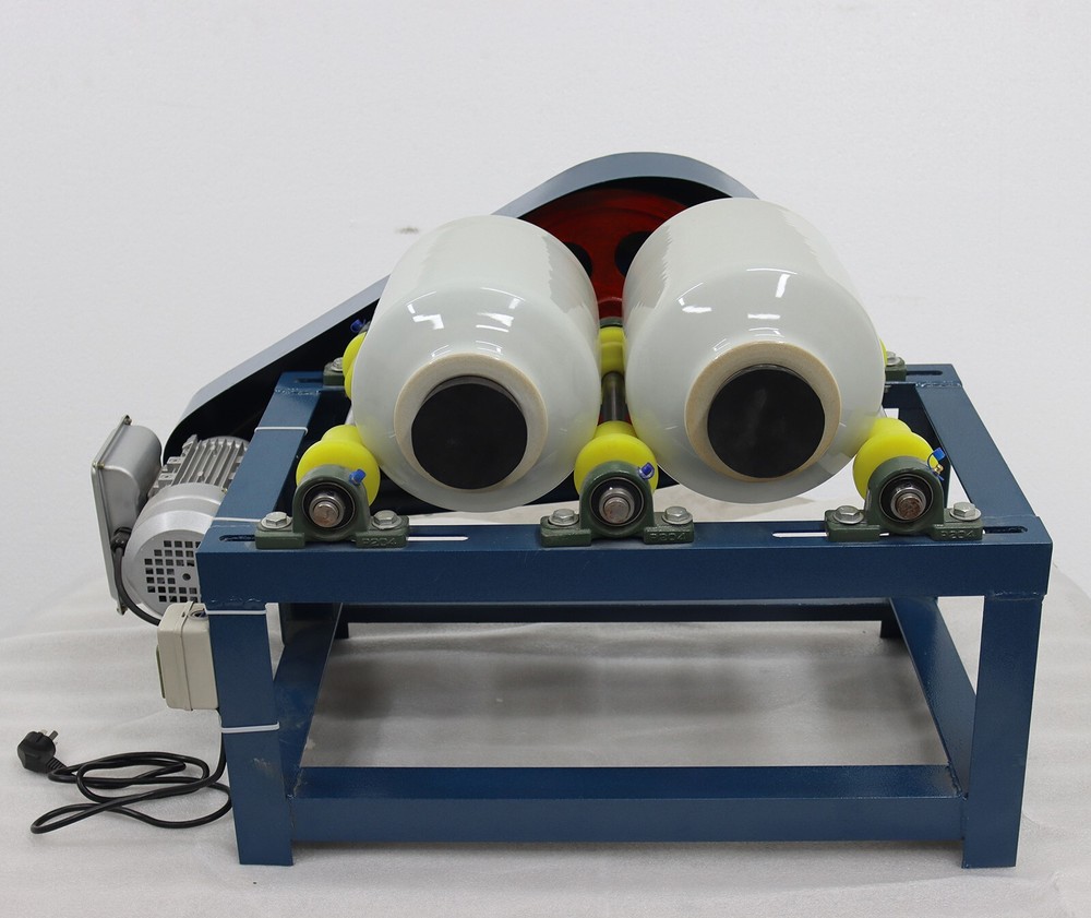 Ceramic Ball Mill Grinding Machine for Inks Glazes 220V Lab Horizontal Grinder