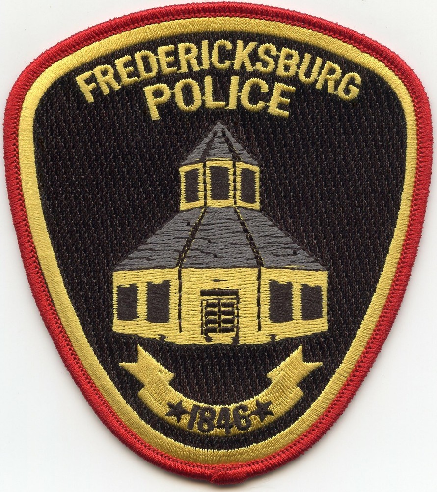 FREDERICKSBURG TEXAS TX POLICE PATCH