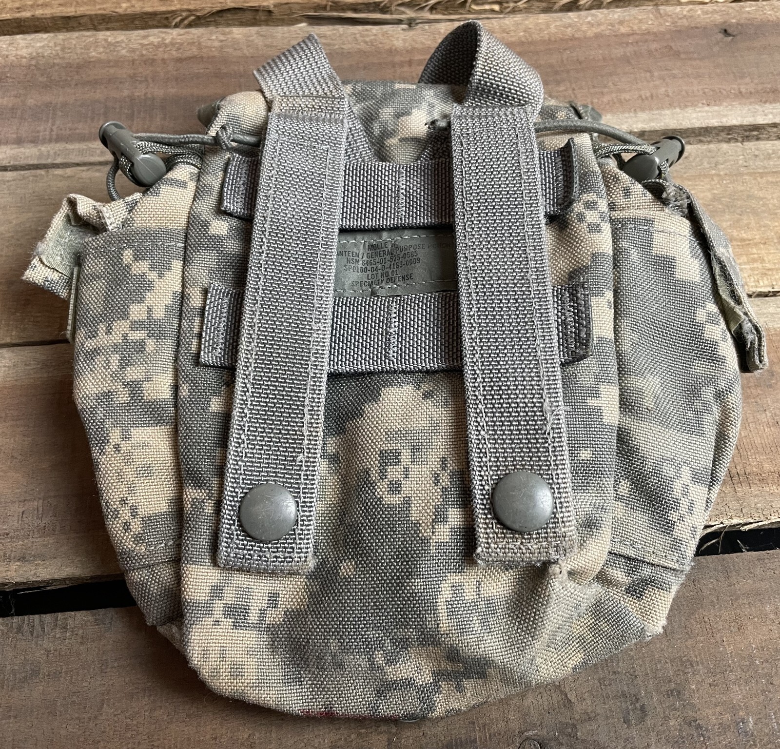 MOLLE II 1 QT Canteen Cover / General Purpose Pouch ACU | 2 Pack GC