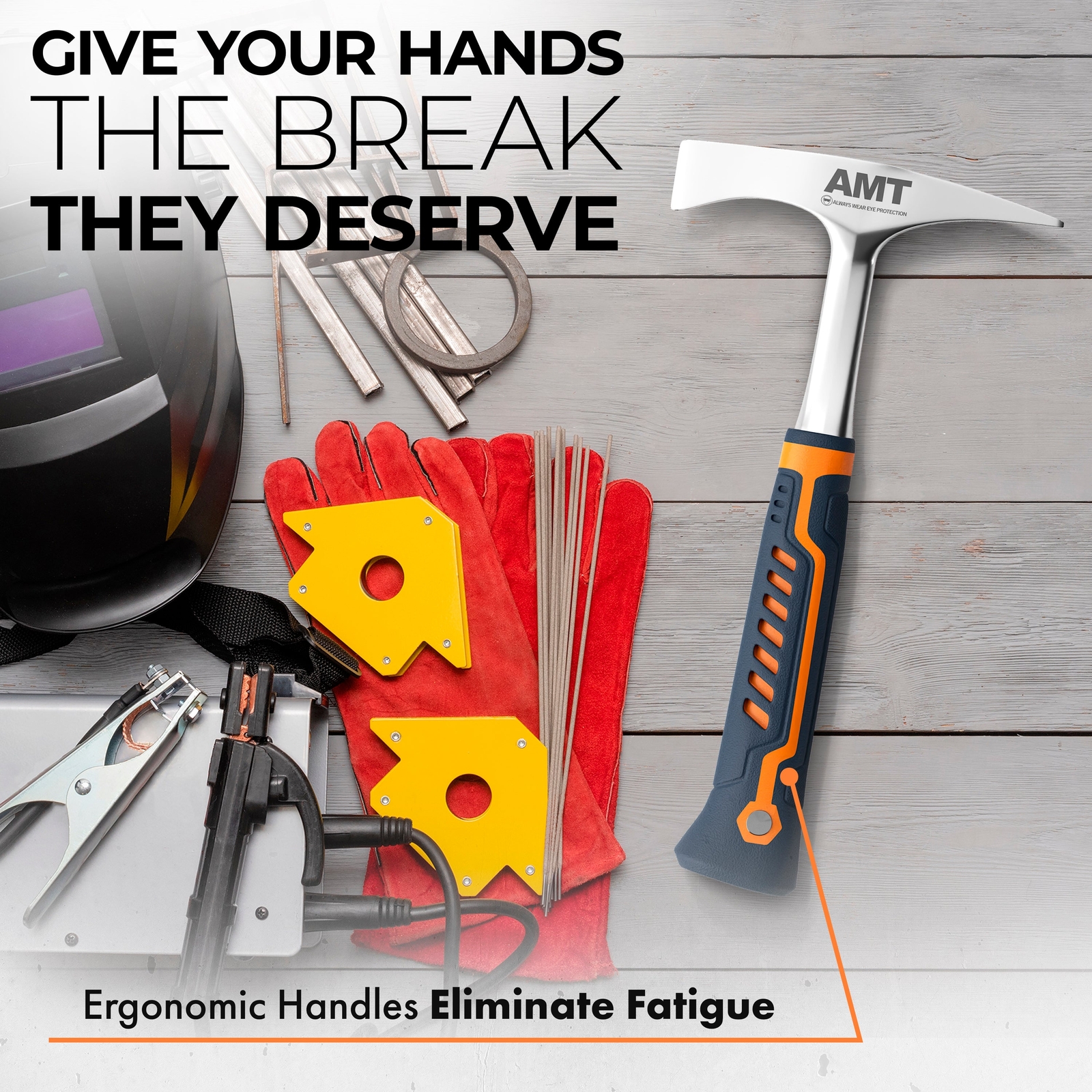 Welding Chipping Hammer – 14 oz Welding Hammer Chipping Slag