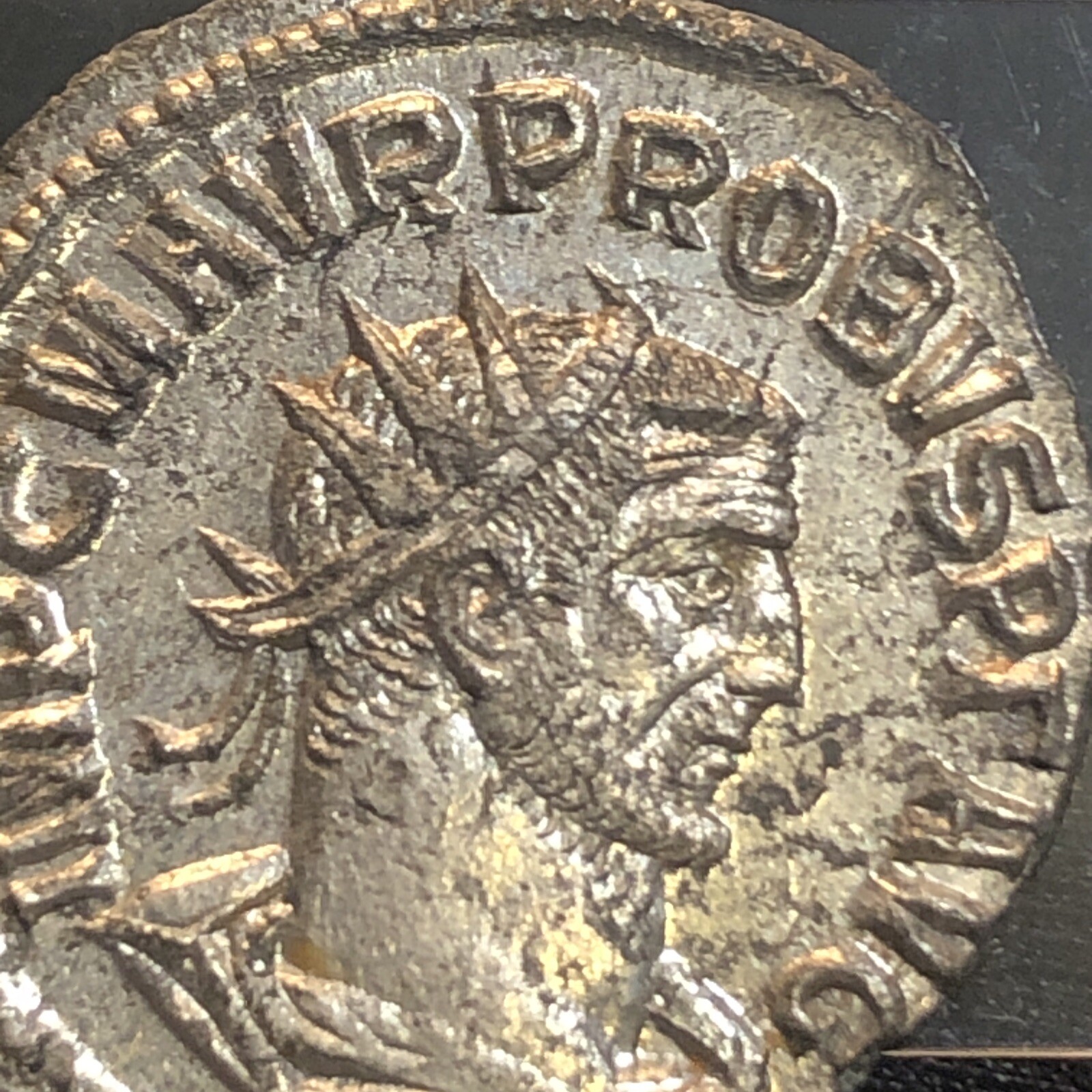 Probus AE Silvered Antoninianus . 276-282 AD Choice High Grade