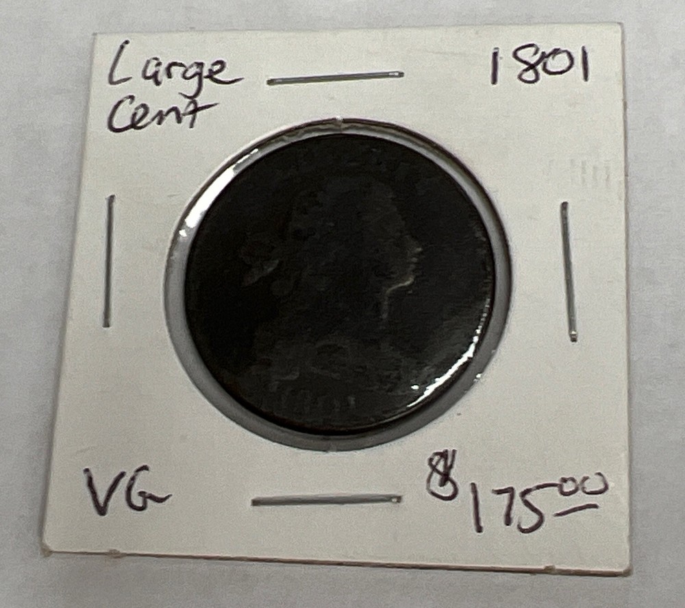 1801 Draped Bust Large Cent