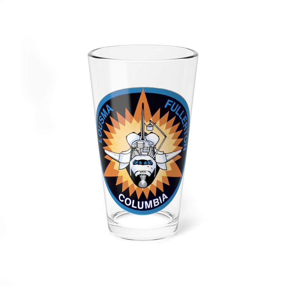 STS 3 (NASA) Pint Glass 16oz