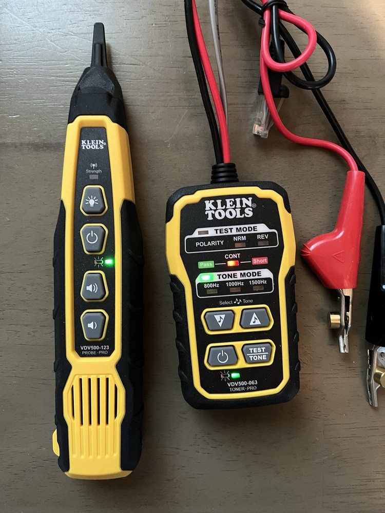 Klein Tone & Probe PRO Electrical Wire Tracing Set + Batteries