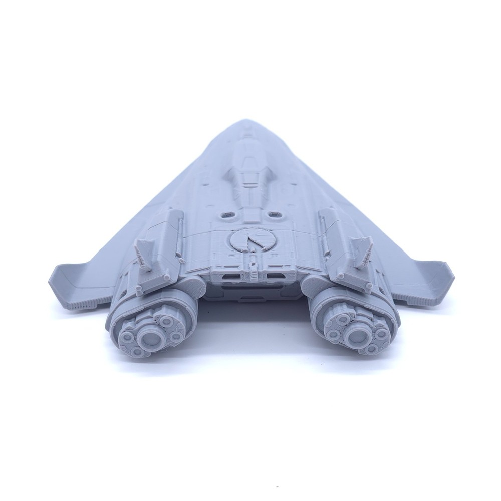 Fer Lance - 1", 3", 6" or 12" Model - Custom Space Ship Sci-Fi Elite