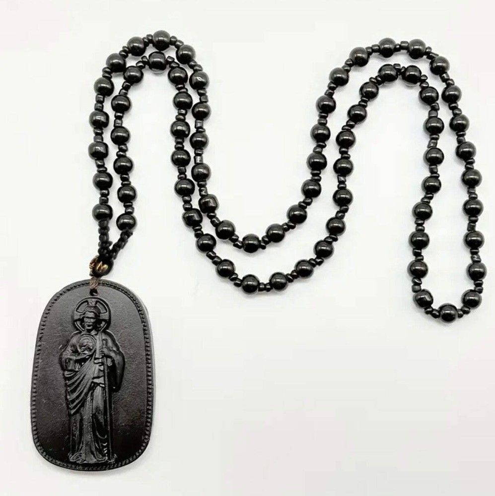 Saint Jude Rosary Necklace