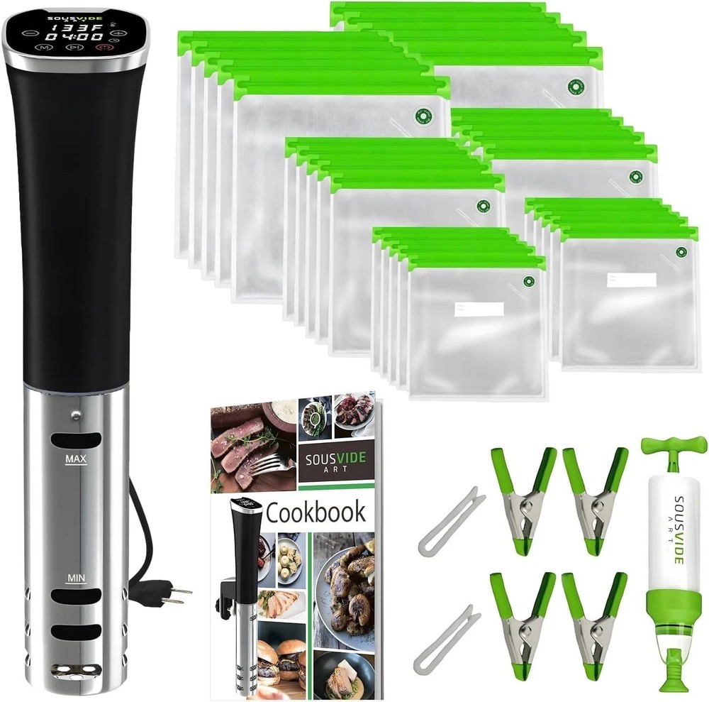 Stainless Steel Sous Vide Machine with Digital Timer for Precision Cooking