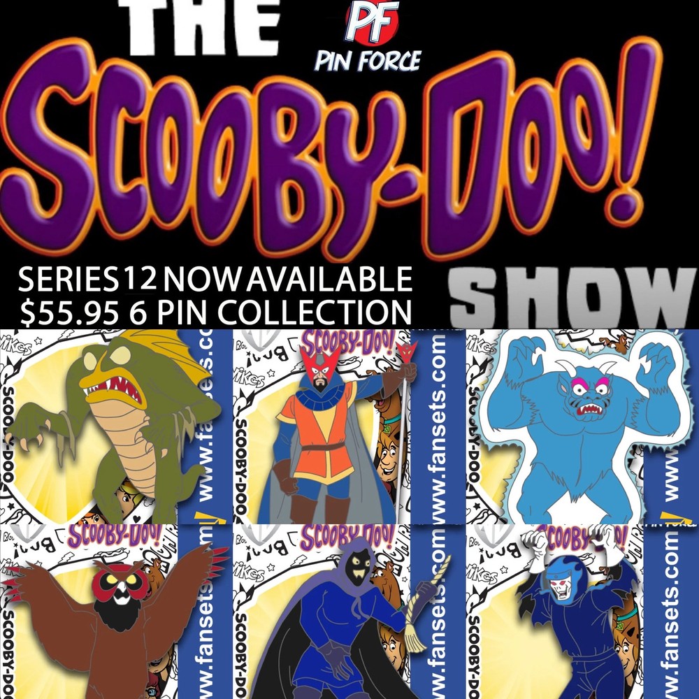 Scooby Doo SERIES 12 6 Pin PACK SPECIAL