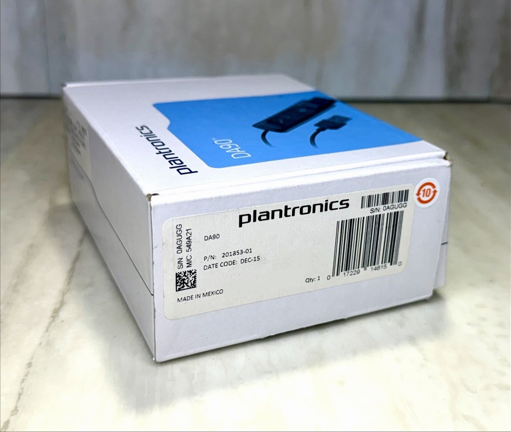 Plantronics DA90 USB Audio Processor For Office Telephone Headset