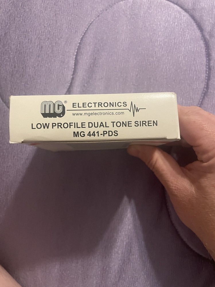 MG Electronics MG441-PDS Low Profile Dual Tone Siren