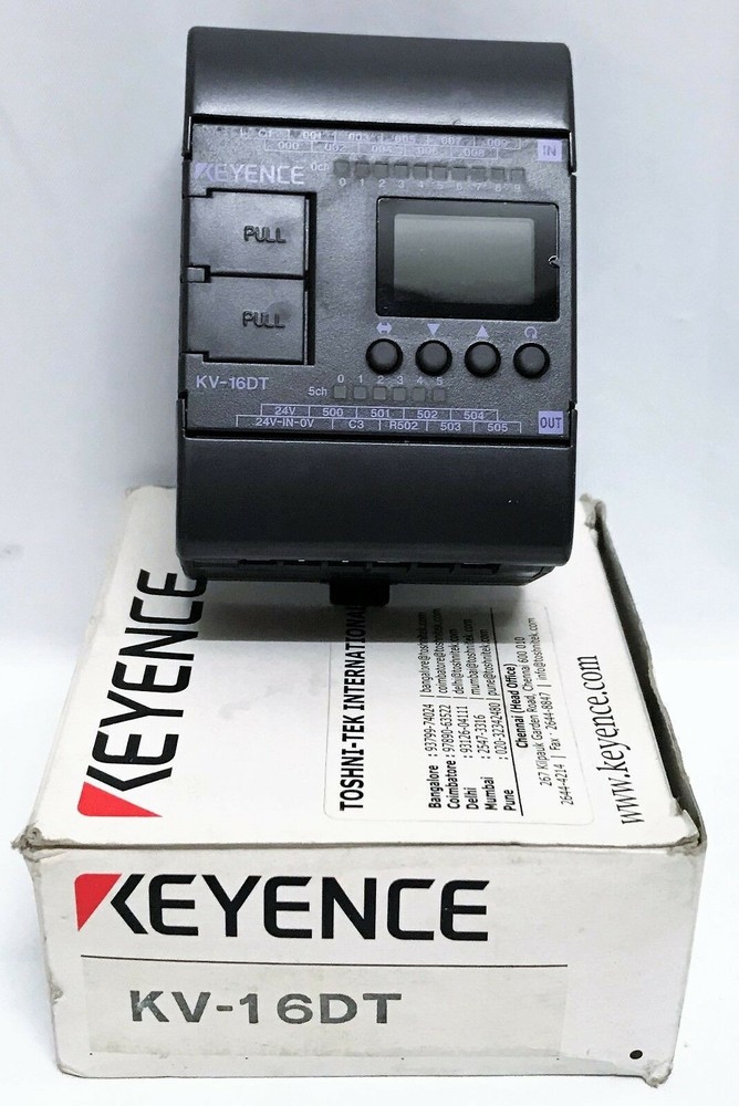 KEYENCE KV-16DT PLC Programmable Controller New