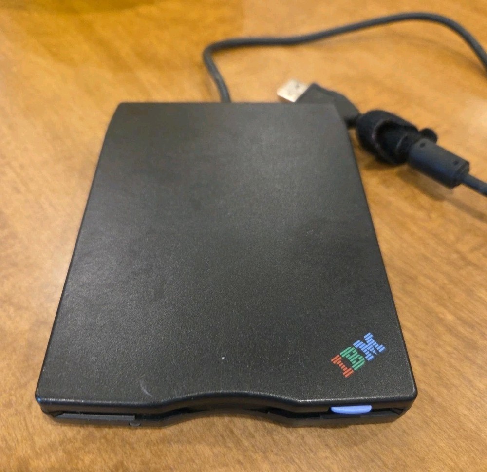 IBM Thinkpad USB Portable Diskette Drive External 3.5" FD-05PUB