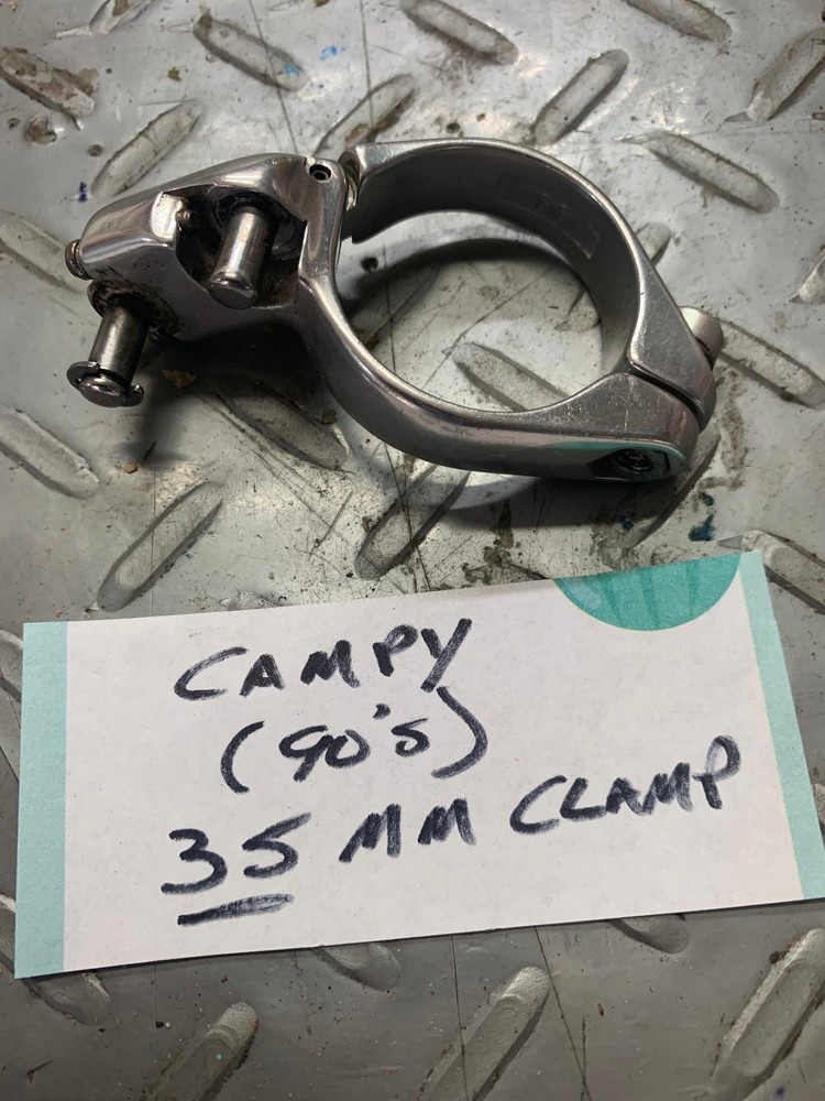 Campagnolo 35mm front derailler adapter