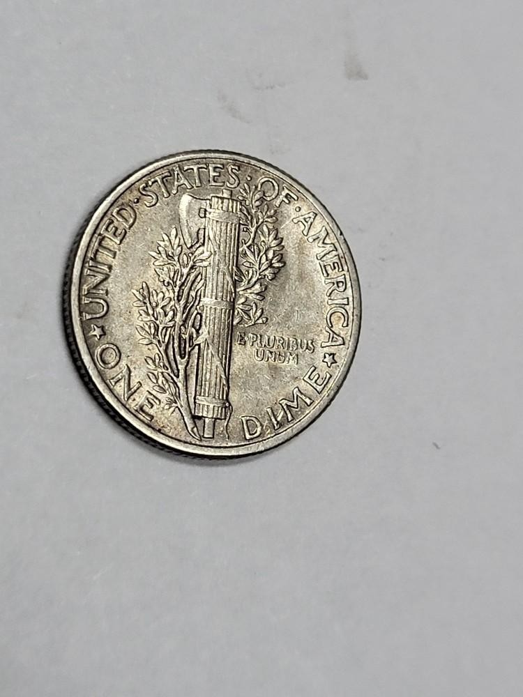1944 Mercury Dime