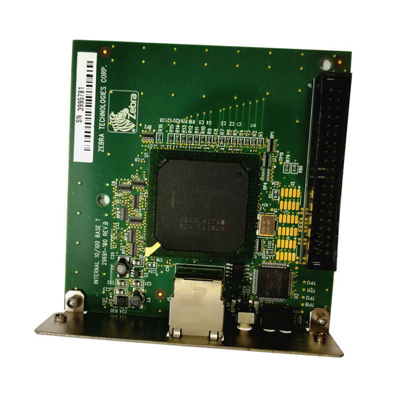 Ethernet Print Server Network Card for Zebra S4M Thermal Lable Printer